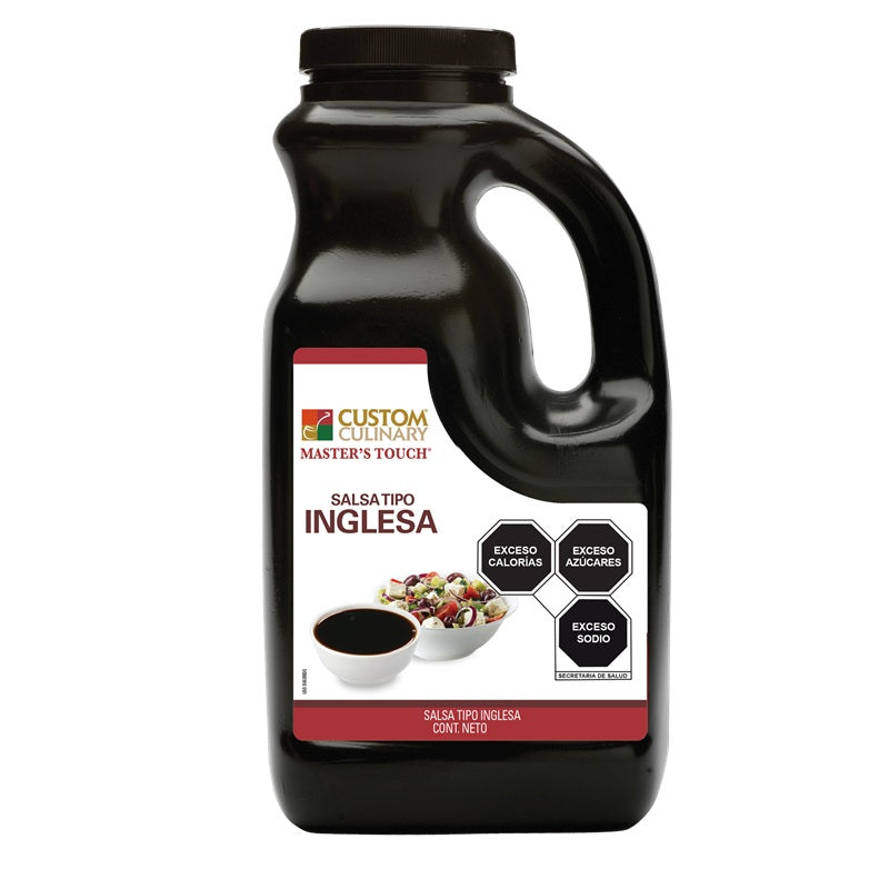 Salsa Tipo Inglesa Custom Culinary 2.1 kg | Para Carnes, Marinados y Más
