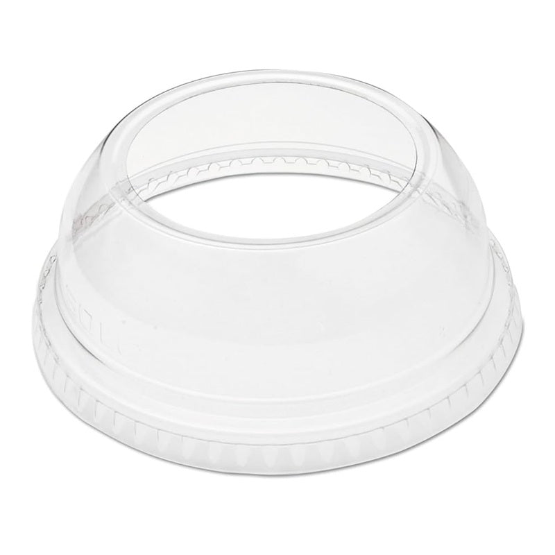 Tapa Dart DLW662 con Domo - Para Vasos 16 oz Largo | Abertura Ancha para Popotes | Paquetes de 25 y 100 Unidades