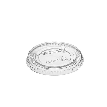 Tapa Dart PL200N para souffle de 2 oz y GoPlas 4 oz | Paquete 25 pzas práctica y transparente