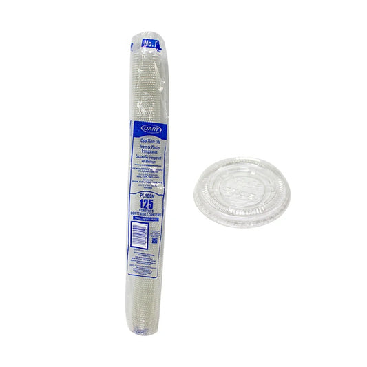 Tapa Soufflé 1 oz Dart PL100N – Paquete 125 Piezas