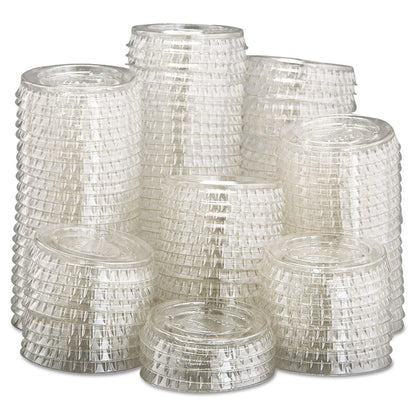 Tapa Soufflé 1 oz Dart PL100N – Paquete 125 Piezas