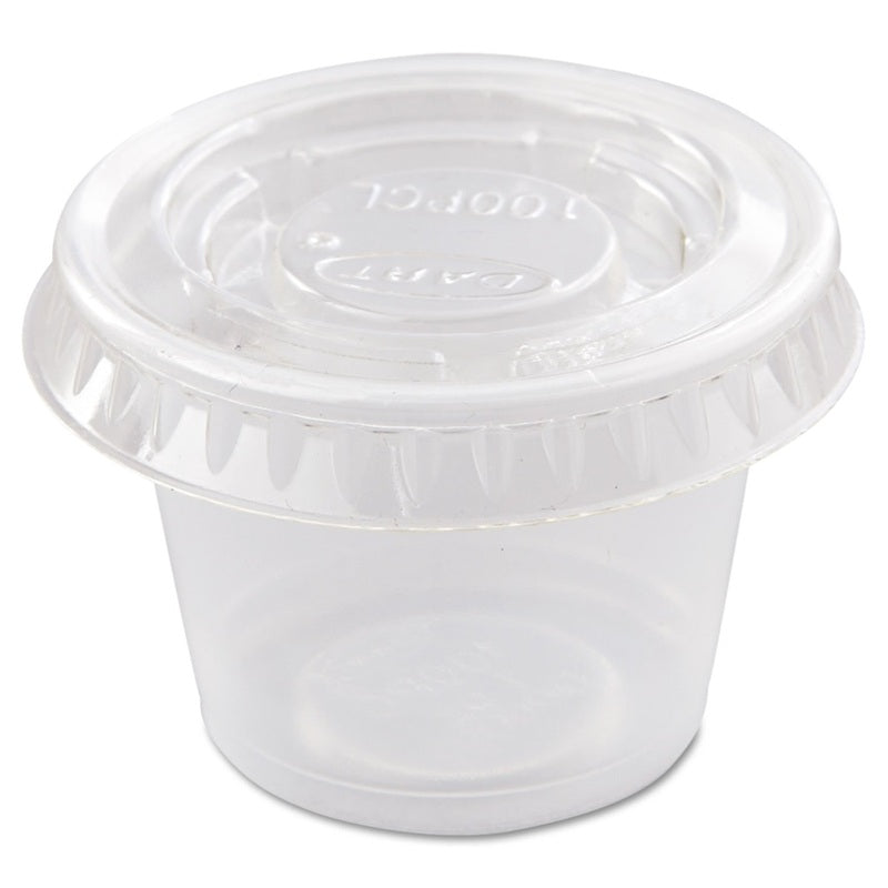Tapa Soufflé 1 oz Dart PL100N – Paquete 125 Piezas
