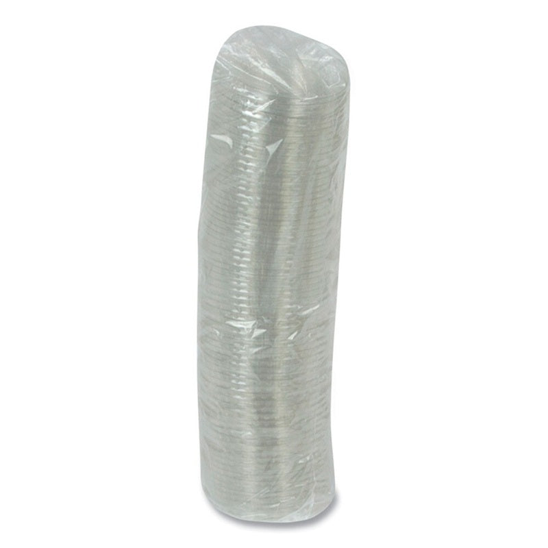 Tapa Pactiv Moledo YP Transparente Ranurada – Pack 25/85 pz para Vaso Jaguar 16 Largo