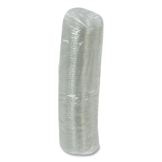 Tapa Pactiv Moledo YP Transparente Ranurada – Pack 25/85 pz para Vaso Jaguar 16 Largo