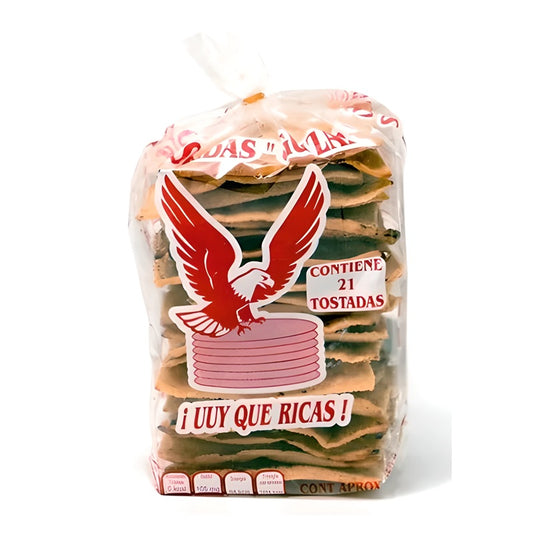 Tostadas Guízar de Maíz Nixtamalizado 21 Piezas 250 g | Crujientes y Tradicionales