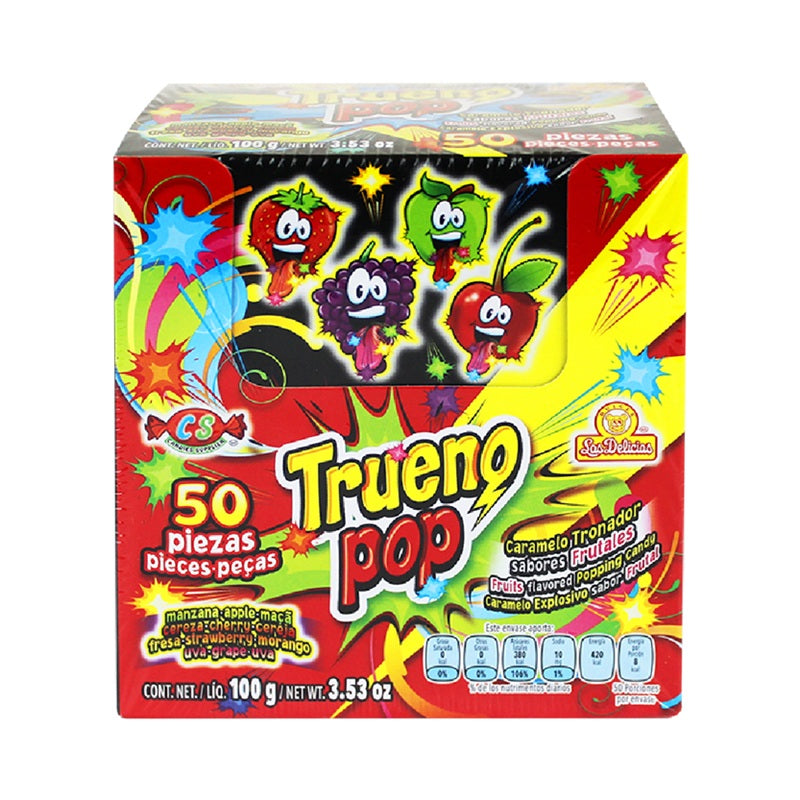 Trueno Pop 50 pzas Las Delicias – Dudy's
