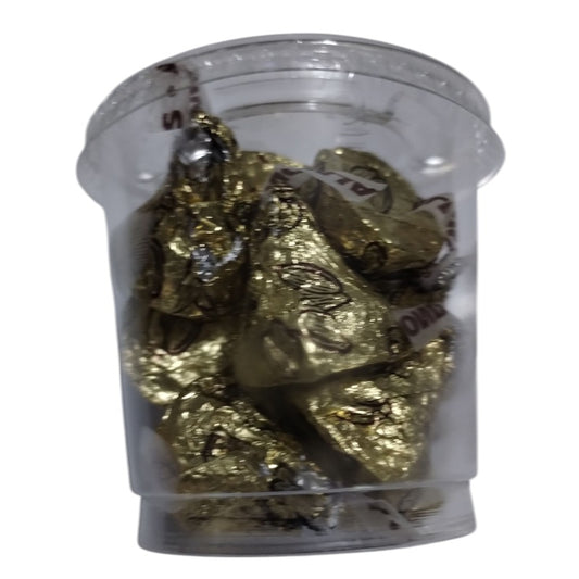 Kisses de Chocolate con Almendra en Vasito 4 oz | Delicia Premium
