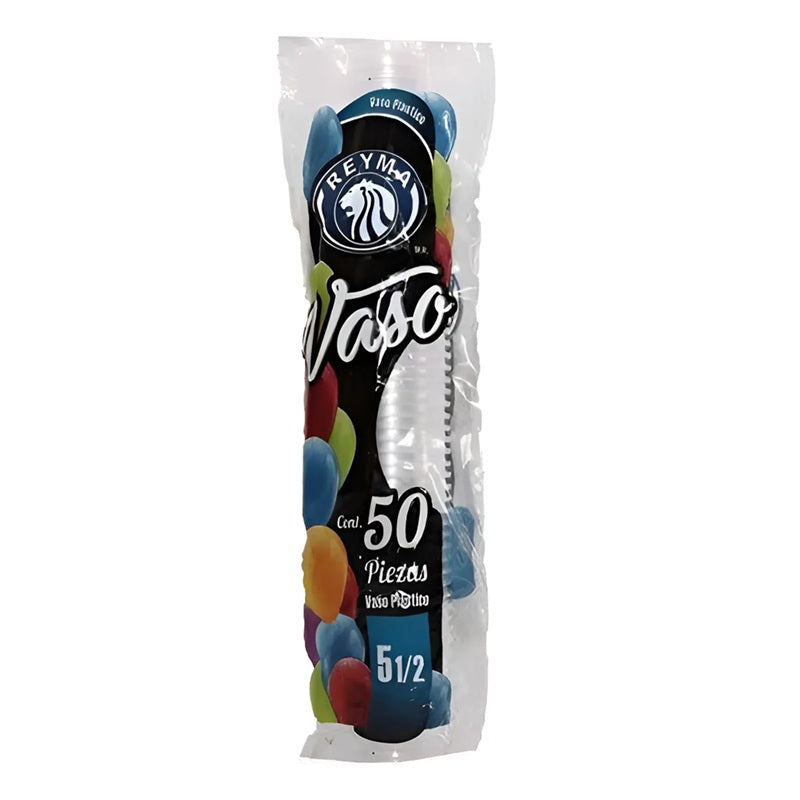 vaso-plastico-5-1/2oz-50pz-reyma