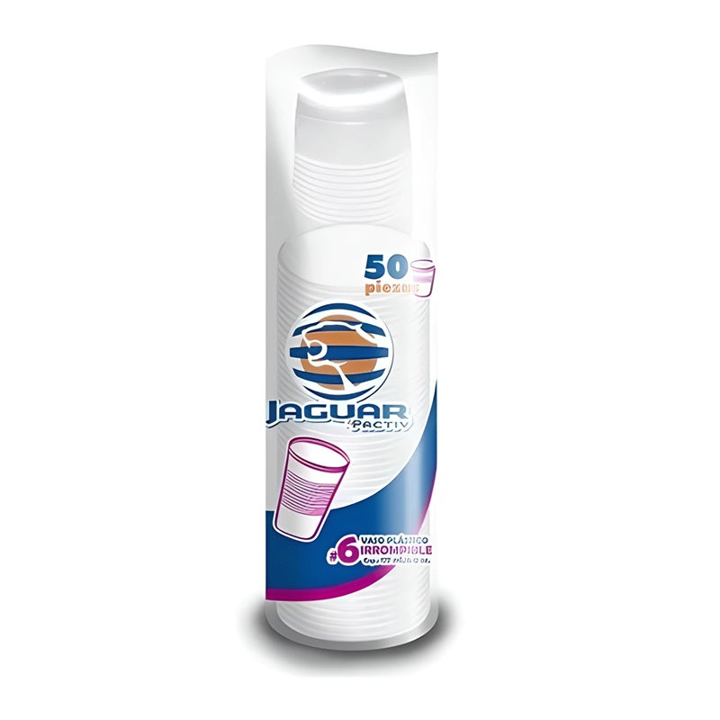 vaso-plastico-irrompible-6oz-jaguar