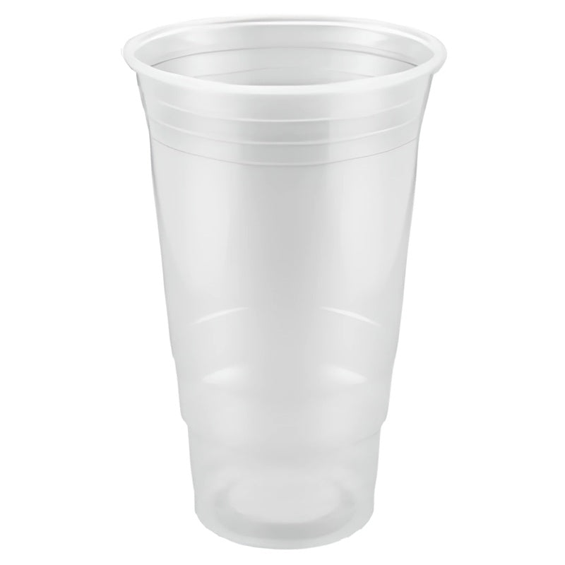 Vaso plástico transparente Reyma 16 EU | Paquete con 50 piezas para bebidas frías y eventos
