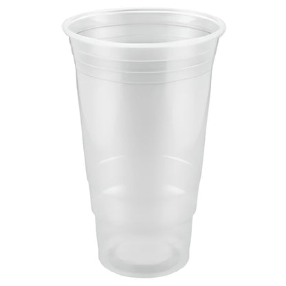 Vaso plástico transparente Reyma 16 EU | Paquete con 50 piezas para bebidas frías y eventos