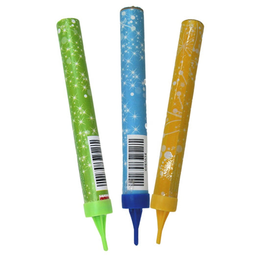 Vela Chispa 3 Colores - Efecto Luminoso - Ideal para Pasteles, Fiestas y Celebraciones